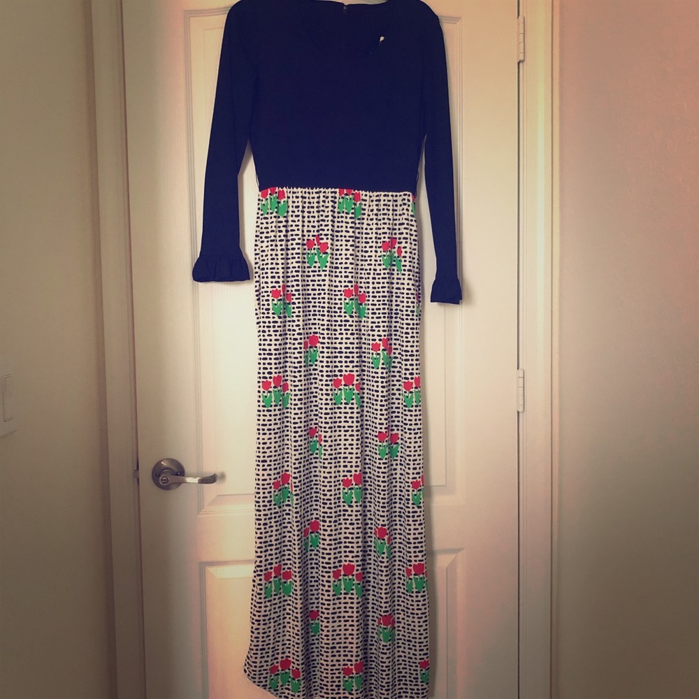 Vintage-70s style dress